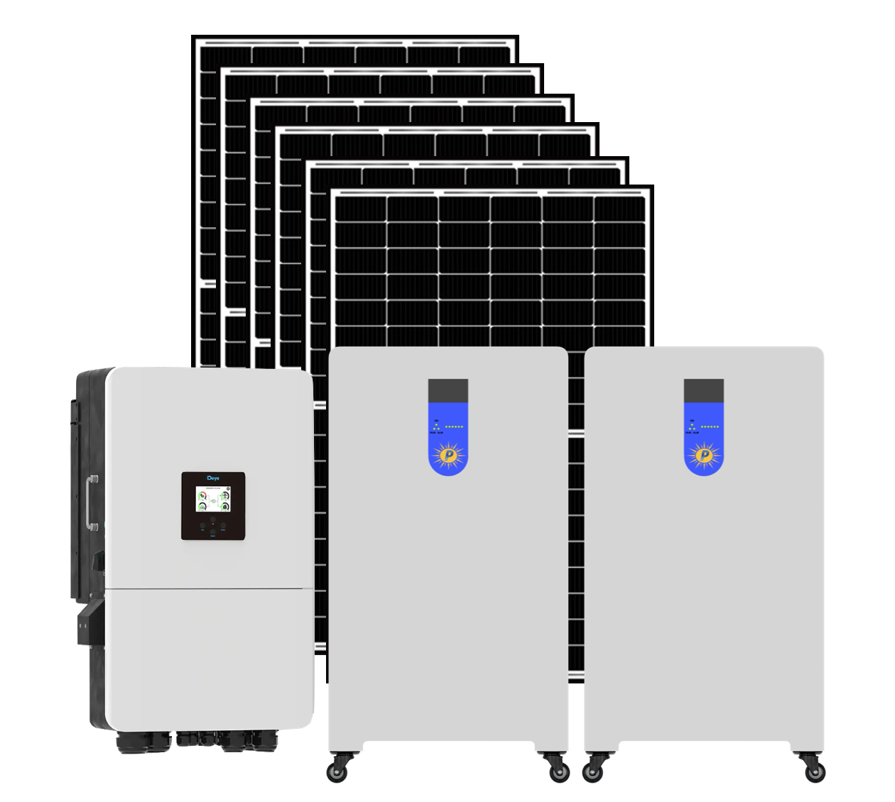 15KW Solar system with 60KWh Lithium Battery